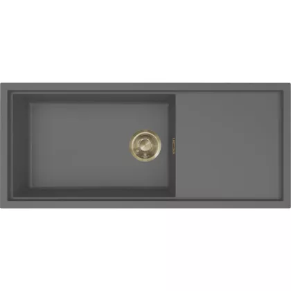   ELLECI LKS51099GLD - Mosogatótálca Sintesi 510 K99 Concrete arany tartozékokkal