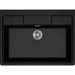   ELLECI LKS90086XLP - Mosogatótálca Spazio 900 EXTRA K86 Black