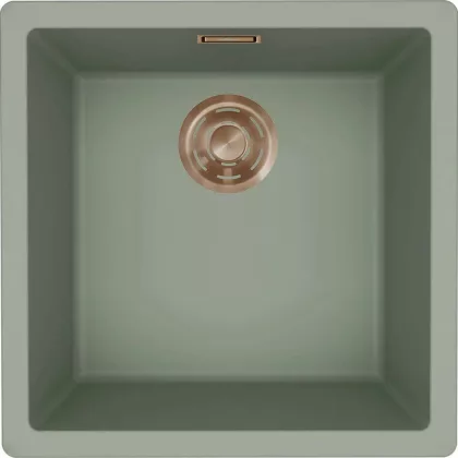   ELLECI LKZ10282BRZ - Mosogatótálca Zen 102 K82 Sage bronz tartozékokkal