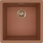ELLECI LKZ10282F01BRZ - Mosogatótálca Zen-F 102 K83 Clay bronz tartozékokkal