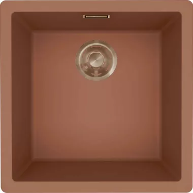 ELLECI LKZ10282F01BRZ - Mosogatótálca Zen-F 102 K83 Clay bronz tartozékokkal