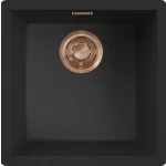   ELLECI LKZ10283F01BRZ - Mosogatótálca Zen-F 102 K86 Black bronz tartozékokkal