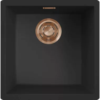 ELLECI LKZ10283F01BRZ - Mosogatótálca Zen-F 102 K86 Black bronz tartozékokkal