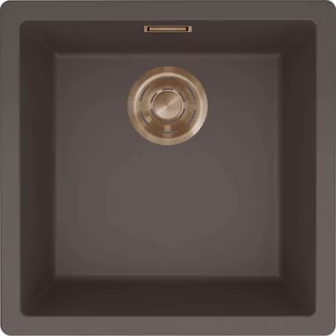 ELLECI LKZ10286F01BRZ - Mosogatótálca Zen-F 102 K87 Cocoa bronz tartozékokkal