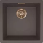 ELLECI LKZ10287BRZ - Mosogatótálca Zen 102 K87 Cocoa bronz tartozékokkal