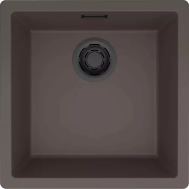 ELLECI LKZ10287F01BKM - Mosogatótálca Zen-F 102 K87 Cocoa fekete tartozékokkal