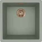   ELLECI LKZ10287F01BRZ - Mosogatótálca Zen-F 102 K82 Sage bronz tartozékokkal