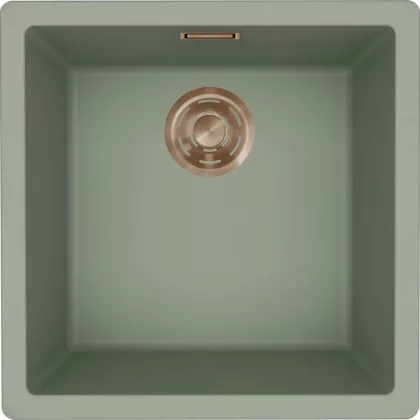   ELLECI LKZ10287F01BRZ - Mosogatótálca Zen-F 102 K82 Sage bronz tartozékokkal