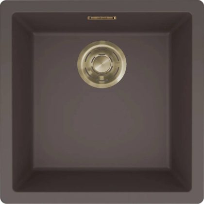   ELLECI LKZ10287F01GLD - Mosogatótálca Zen-F 102 K87 Cocoa arany tartozékokkal