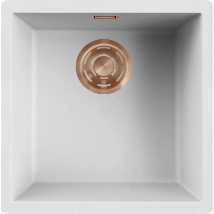   ELLECI LKZ10296BRZ - Mosogatótálca Zen 102 K96 White bronz tartozékokkal