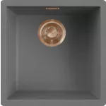   ELLECI LKZ10299F01BRZ - Mosogatótálca Zen-F 102 K99 Concrete bronz tartozékokkal