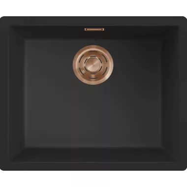 ELLECI LKZ10586F01BRZ - Mosogatótálca Zen-F 105 K86 Black bronz tartozékokkal
