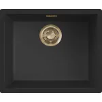 ELLECI LKZ10586F01GLD - Mosogatótálca Zen-F 105 K86 Black arany tartozékokkal