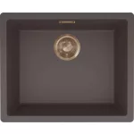ELLECI LKZ10587BRZ - Mosogatótálca Zen 105 K87 Cocoa bronz tartozékokkal