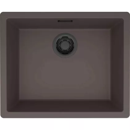   ELLECI LKZ10587F01BKM - Mosogatótálca Zen-F 105 K87 Cocoa fekete tartozékokkal