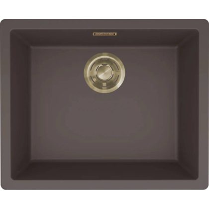   ELLECI LKZ10587F01GLD - Mosogatótálca Zen-F 105 K87 Cocoa arany tartozékokkal