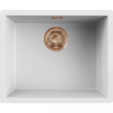 ELLECI LKZ10596BRZ - Mosogatótálca Zen 105 K96 White bronz tartozékokkal