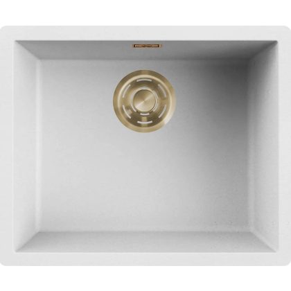   ELLECI LKZ10596GLD - Mosogatótálca Zen 105 K96 White arany tartozékokkal