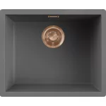   ELLECI LKZ10599BRZ - Mosogatótálca Zen 105 K99 Concrete bronz tartozékokkal