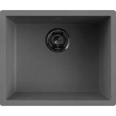 ELLECI LKZ10599F01BKM - Mosogatótálca Zen-F 105 K99 Concrete fekete tartozékokkal