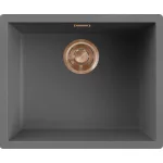 ELLECI LKZ10599F01BRZ - Mosogatótálca Zen-F 105 K99 Concrete bronz tartozékokkal