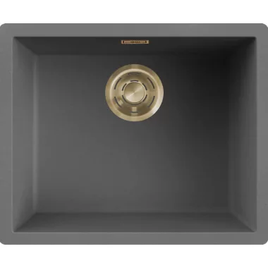 ELLECI LKZ10599F01GLD - Mosogatótálca Zen-F 105 K99 Concrete arany tartozékokkal