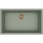 ELLECI LKZ13082BRZ - Mosogatótálca Zen 130 K82 Sage bronz tartozékokkal