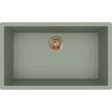 ELLECI LKZ13082BRZ - Mosogatótálca Zen 130 K82 Sage bronz tartozékokkal