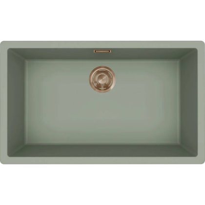   ELLECI LKZ13082BRZ - Mosogatótálca Zen 130 K82 Sage bronz tartozékokkal