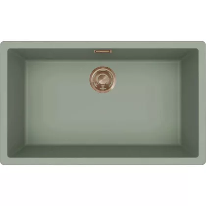   ELLECI LKZ13082F01BRZ - Mosogatótálca Zen-F 130 K82 Sage bronz tartozékokkal