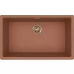   ELLECI LKZ13083BRZ - Mosogatótálca Zen 130 K83 Clay bronz tartozékokkal