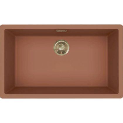   ELLECI LKZ13083F01GLD - Mosogatótálca Zen-F 130 K83 Clay arany tartozékokkal