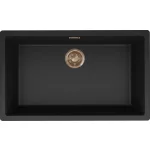   ELLECI LKZ13086F01BRZ - Mosogatótálca Zen-F 130 K86 Black bronz tartozékokkal