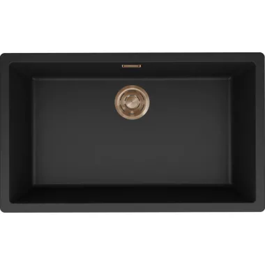 ELLECI LKZ13086F01BRZ - Mosogatótálca Zen-F 130 K86 Black bronz tartozékokkal