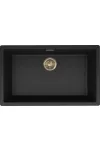ELLECI LKZ13086F01GLD - Mosogatótálca Zen-F 130 K86 Black arany tartozékokkal