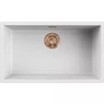 ELLECI LKZ13096BRZ - Mosogatótálca Zen 130 K96 White bronz tartozékokkal