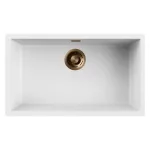 ELLECI LKZ13096F01BRZ - Mosogatótálca Zen-F 130 K96 White bronz tartozékokkal