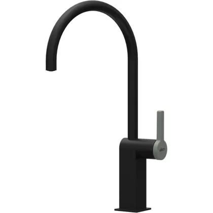 ELLECI MOKBARBK82 - Csaptelep Baron matt fekete+K82 Sage