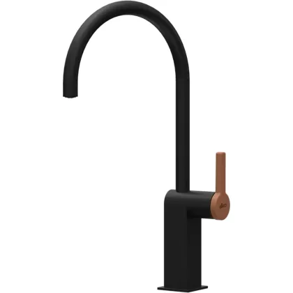 ELLECI MOKBARBK83 - Csaptelep Baron matt fekete+K83 Clay