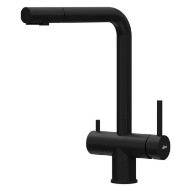 ELLECI MOKCROBK - Csaptelep Cross pure matt fekete