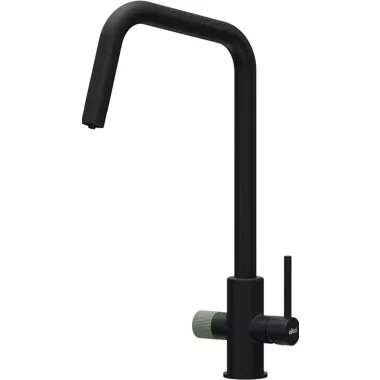 ELLECI MOKFLMBK82 - Csaptelep Flamingo pure matt fekete+K82 Sage