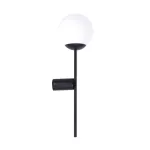   ELMARK 002177-026161 FALI LÁMPA ORBIT 5001 1XE27 Fekete/Fehér