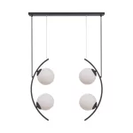 ELMARK 002177-026887 BAKLIG HELIX 5016 4XE14 Fekete/Fehér
