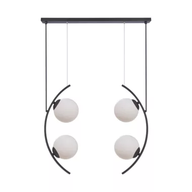 ELMARK 002177-026887 BAKLIG HELIX 5016 4XE14 Fekete/Fehér