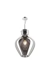 ELMARK 003064-011108 FÜGGESZTETT LÁMPA BRESSO P19066A-D38 1XE27 KRÓM/FÜSTÜVEG