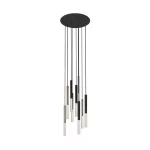   ELMARK 003064-021941 LED FÜGGESZTETT LÁMPA ONE P0461-09L-P7SD 9X5W 3000K FEKETE/ARANY