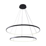   ELMARK 003064-026647 LED FÜGG LÁMPA BRENO 2023200-BK 60W 3000K/4000K/6000K Fekete
