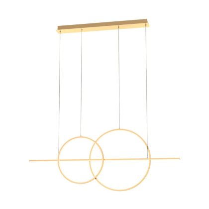 ELMARK 003064-026726 LED FÜGGESZTHET LÁMPA CHOLET MD7358-2A-3GT 34W 3000K ARANY