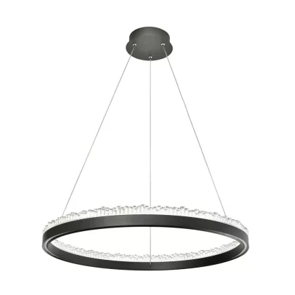   ELMARK 003064-027932 LED LÁMPA PENDANT REGI PD2304600R-MB 47W 3000K/4000K/6000K FEKETE