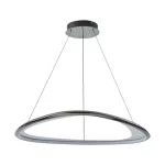   ELMARK 003064-028097 LED Függlámpa GETAFE MD3888-1L-3BCT 57W 3000K FEKETE/KRÓM